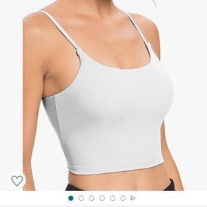 Longline sports bra